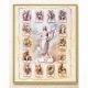 Stations Of The Cross 8x10in Gold Framed Everlasting Plaque (2 Pack) - 846218041905 - 810-148