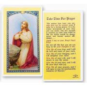 Take Time For Prayer Holy Card - (Pack Of 50)
