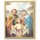 The Holy Family 8x10 inch Gold Everlasting Plaque (2 Pack) - 846218041998 - 810-361