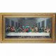 The Last Supper Framed Print - Da Vinci 14 1/2 x 26 inch - 846218061422 - 145-373