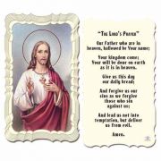 The Lord's Prayer 2 x 4 inch Holy Card - (Pack of 50)