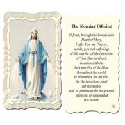 The Morning Offering Holy Card - (Pack of 50)