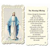 The Morning Offering Holy Card - (Pack of 50)