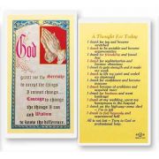 Thought For Today Holy Card - (Pack Of 50)