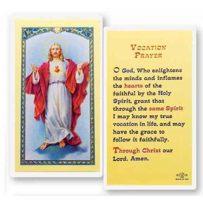 Vocation Prayer Holy Card - (Pack Of 31) -  - E24-741