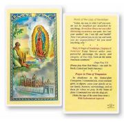 Words Of Our Lady Of Guadalupe Holy Card - (Pack Of 50)