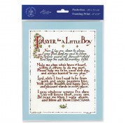 3pk - 8" x 10" Prayer for a Little Boy Print  (sold in inc of 3)