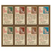Serenidad Eight-Up Micro Perforated Holy Cards