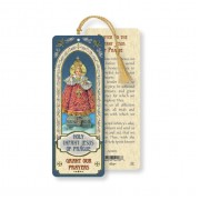 10pk - Infant Of Prague Laminated Bookmark  Sold in Inc. of 10