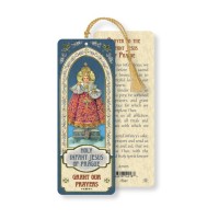 10pk - Infant Of Prague Laminated Bookmark  Sold in Inc. of 10