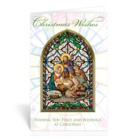 10pk - Wishing You Peace and Blessings at Christmas Greeting Cards Sold in inc of 10 10pk - Wishing You Peace and Blessings at Christmas Greeting Cards Sold in inc of 10