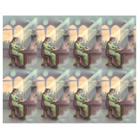 Saint Cecilia Patron of Musicians Eight-Up Micro Perforated Bulk Prayer-Cards - 125 sheets (1000 total cards) Saint Cecilia Patron of Musicians Eight-Up Micro Perforated Bulk Prayer-Cards - 125 sheets (1000 total cards)
