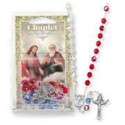 Trinity Multicolored Chaplet with Holy Card