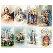 New Splendor Assorted Eight-Up Micro Perforated Bulk Prayer-Cards  - 125 sheets (1000 total cards)