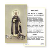 San Martin De Porres Holy Card