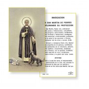 San Martin De Porres Prayer-Card