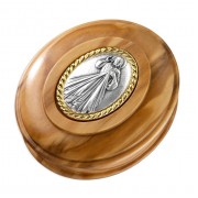 Divine Mercy Olive Wood Keepsake Box