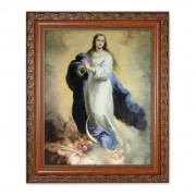 10" x 12" Ornate Wood Frame with an 8" x 10" Murillo: Immaculate Conception Print