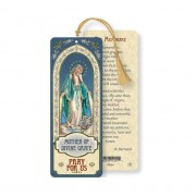 10pk - Our Lady Of Grace Laminated Bookmark (Sold in Inc. of 10)