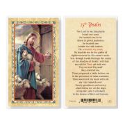 Twenty Third Psalm- Good Shepherd Laminated Holy Card. Inc. of 25