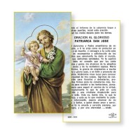 San Jose Prayer-Card