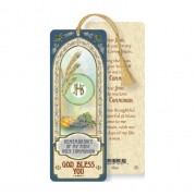10pk - First Communion Laminated Bookmark with Tassle (Sold in Inc. of 10)