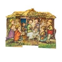 100pk - Paper Nativity Scene