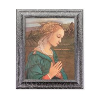 8"X 10" Lippi: Madonna Print in 10.5" X 12.5" Grey Oak Finish Frame