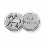 10pk - Lamb of God and Penance Pocket Coin (Sold in Inc. of 10)