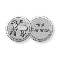 10pk - Lamb of God and Penance Pocket Coin (Sold in Inc. of 10)
