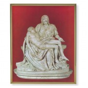 8" x 10" Gold Plaque Frame with a The Pieta Print