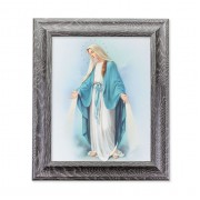 10 1/2" x 12 1/2" Grey Oak Finish Frame with an 8" x 10" Our Lady of Grace Print 10 1/2" x 12 1/2" Grey Oak Finish Frame with an 8" x 10" Our Lady of Grace Print