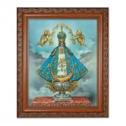 10" x 12" Ornate Wood Frame with an 8" x 10" Virgen de San Juan Print