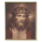 8" x 10" Gold Plaque Frame with a Chambers: Ecce Homo Print