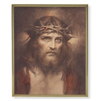 8" x 10" Gold Plaque Frame with a Chambers: Ecce Homo Print