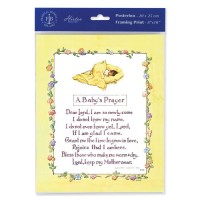 3pk - 8" x 10" A Baby Prayer Print (sold in inc of 3) 3pk - 8" x 10" A Baby Prayer Print (sold in inc of 3)