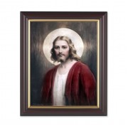 10" x 12" Walnut Frame with Gold Inside Lip and a 8" x 10" Confide in Me Print