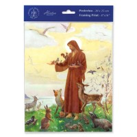 3pk - 8" x 10" St. Francis Print (sold in inc. of 3) 3pk - 8" x 10" St. Francis Print (sold in inc. of 3)