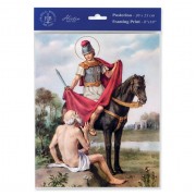 3pk - 8" x 10" Saint Martin Caballero Print (sold in inc. of 3)