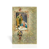 Holy Family Merry Christmas Greeting Cards Boxed
