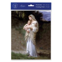3pk - 8" x 10"  Bouguereau: Divine Innocence Print  (sold in inc. of 3)