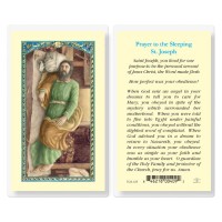 25pk - Saint Joseph Sleeping Laminated Holy Card  Pk 25