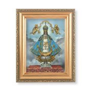 5.5" x 7" Antique Gold Frame with a Virgen de San Juan Print