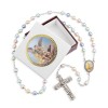 Multicolored St. Michael Glass Rosary Multicolored St. Michael Glass Rosary