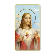 100pk - Sacred Heart of Jesus Prayer-Card