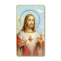 100pk - Sacred Heart of Jesus Prayer-Card