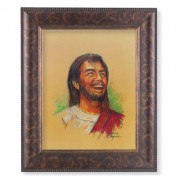 11 1/4" x 13 1/4" Art Deco Frame with an 8" x 10" Laughing Jesus Print