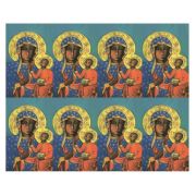 Aurora Original Our Lady of Czestochowa Eight-Up Micro Perforated Holy Cards