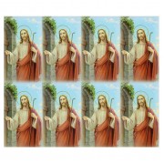 Christ Knocking on the Door Eight-Up Micro Perforated Bulk Prayer-Cards  - 125 sheets (1000 total cards)