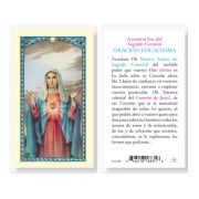 Immaculate Heart Of Mary Holy Card